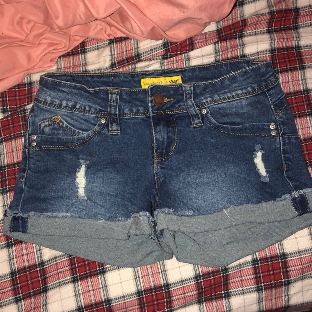 YMI jean shorts NEVER WORN!!!